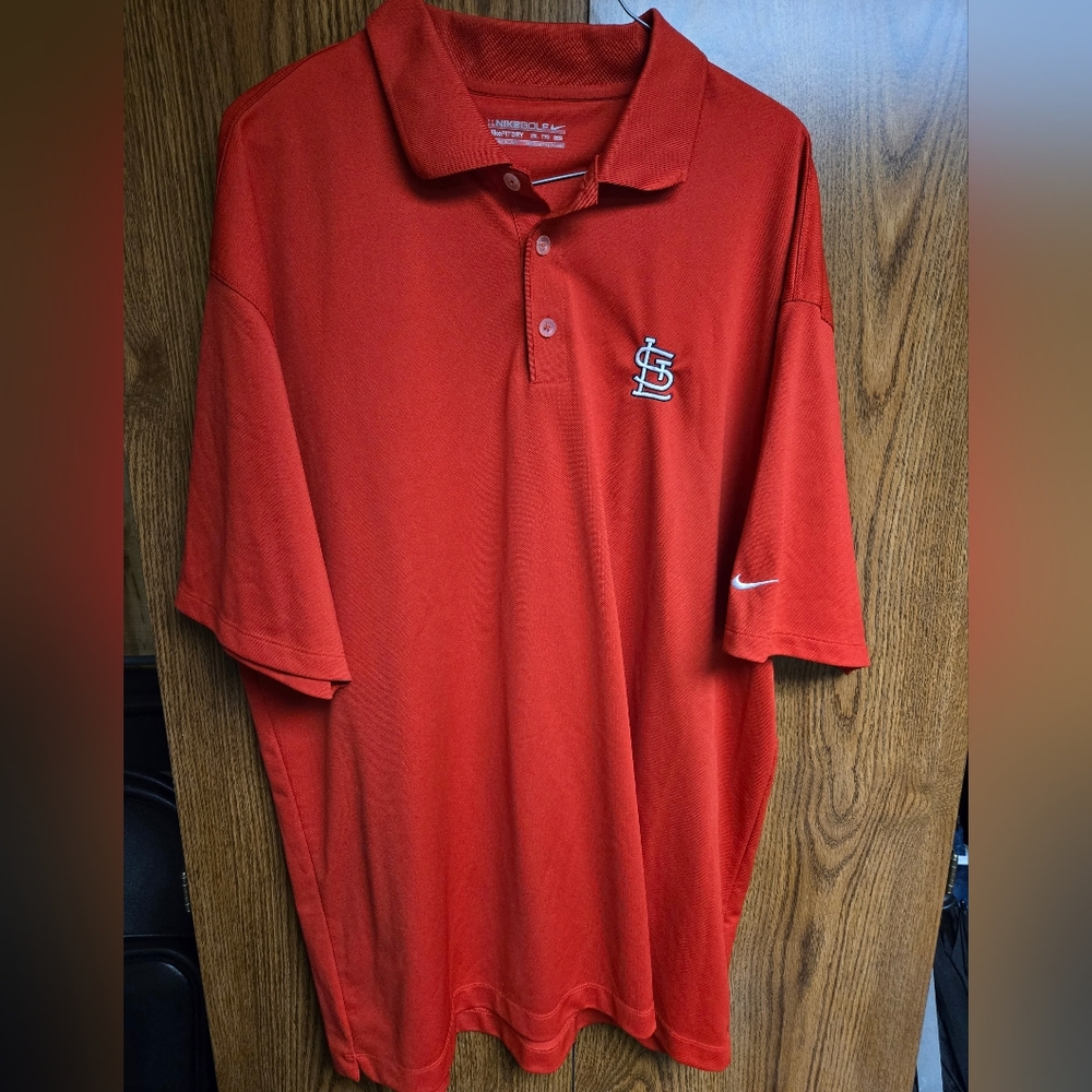St. Louis Cardinals Men's Nike Golf Polo